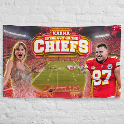 "Karma is the guy on the Chiefs" Flag