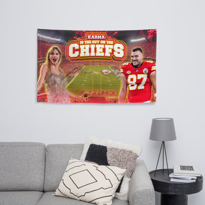 "Karma is the guy on the Chiefs" Flag