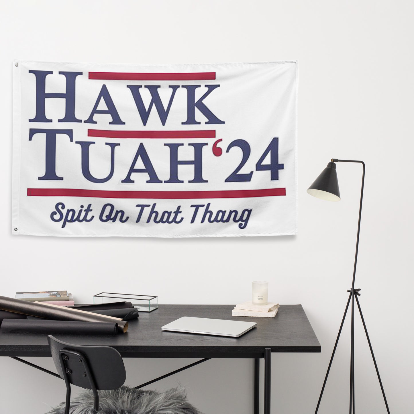 Hawk Tuah Flag