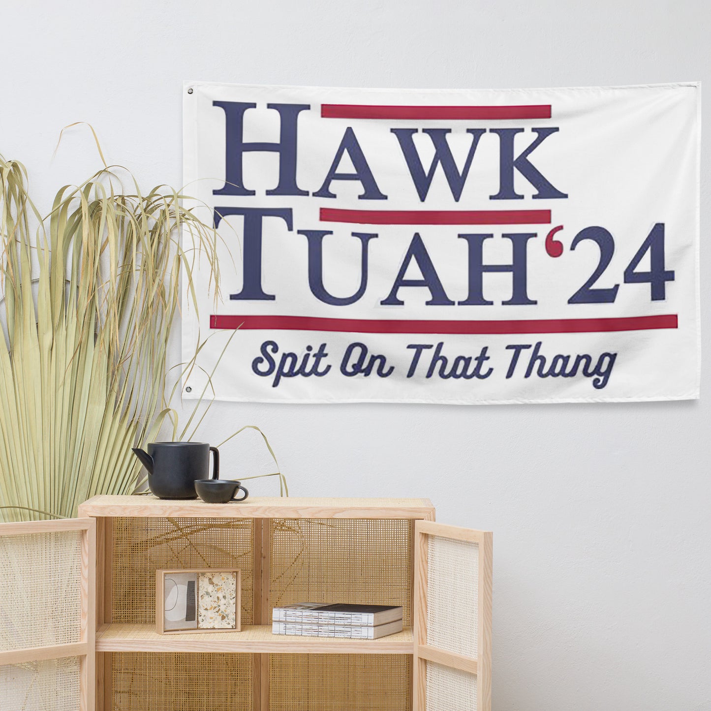 Hawk Tuah Flag