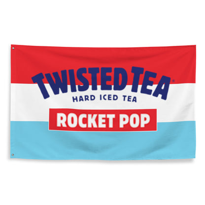 Rocket Pop Twisted Tea Flag