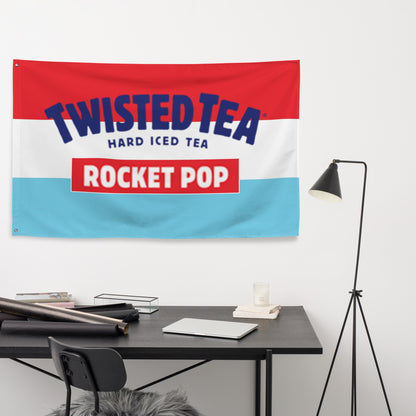 Rocket Pop Twisted Tea Flag