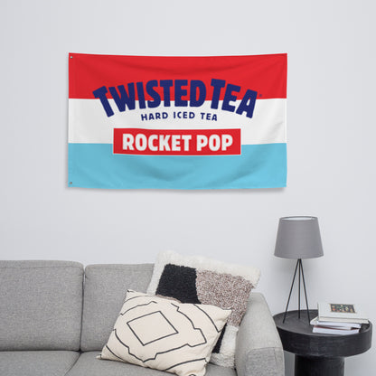 Rocket Pop Twisted Tea Flag